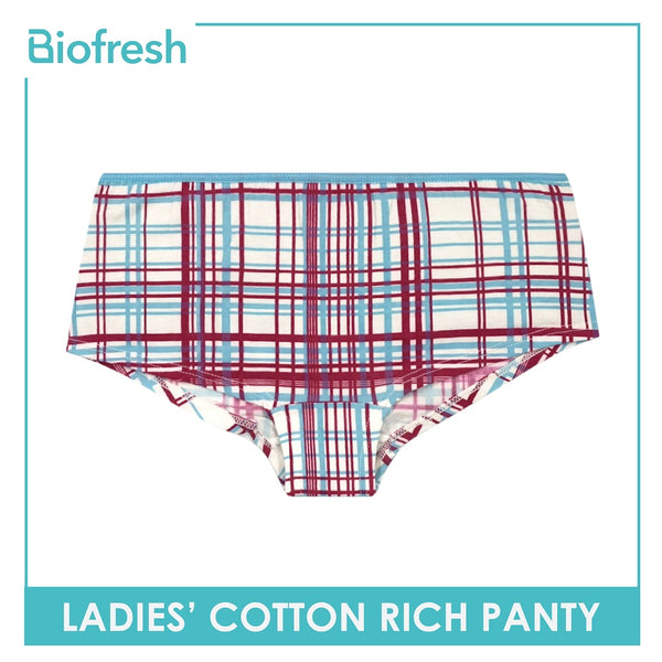 Biofresh ULPQ Ladies Cotton Rich Panty 3 pcs in a pack (4799317606505)