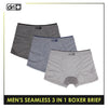 Dri Plus Men's Seamless Sports Boxers Brief 3 pieces in a pack ODMBBG1101