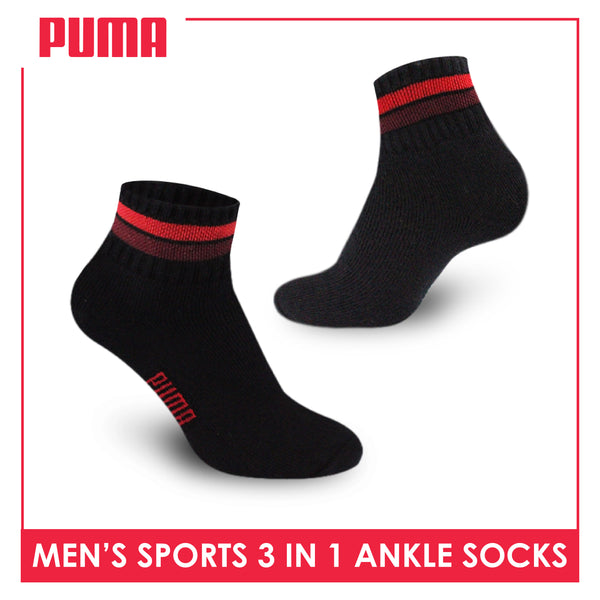 Puma Men’s Extreme Performance Ankle Socks 3 pairs in a pack PMSG3101