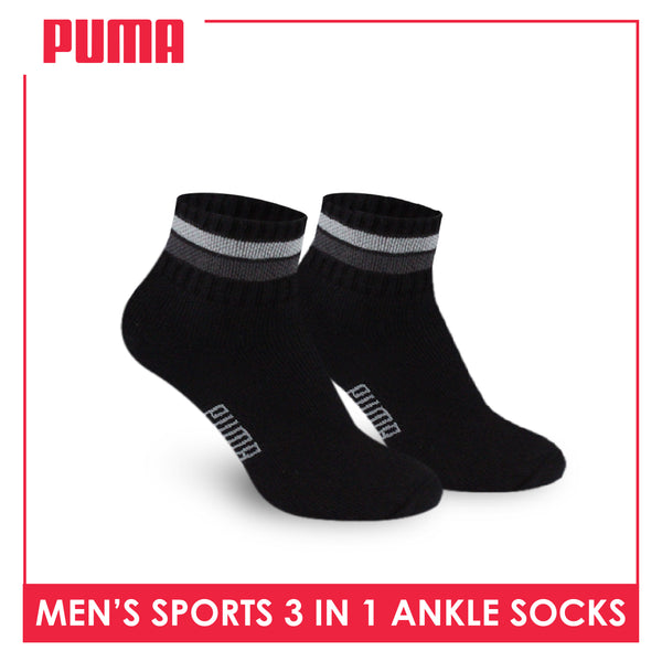 Puma Men’s Extreme Performance Ankle Socks 3 pairs in a pack PMSG3101