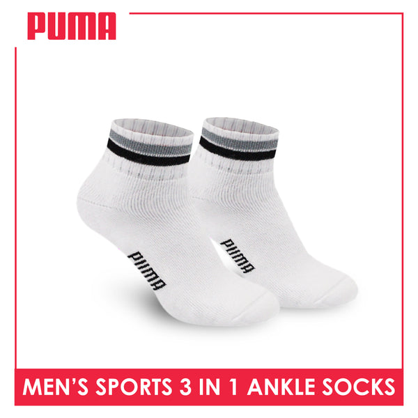 Puma Men’s Extreme Performance Ankle Socks 3 pairs in a pack PMSG3101