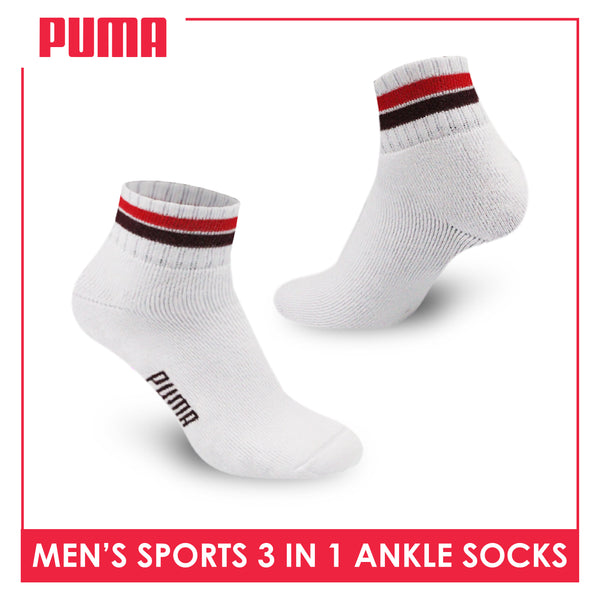 Puma Men’s Extreme Performance Ankle Socks 3 pairs in a pack PMSG3101