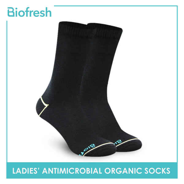Biofresh Ladies’ Antimicrobial Organic Scent Cotton Lowcut Lite Casual Socks 3 pairs in a pack RLCG1103 (6655114051689)