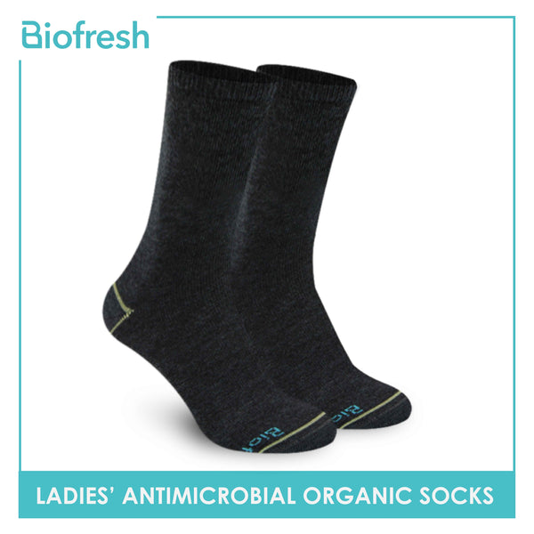 Biofresh Ladies’ Antimicrobial Organic Scent Cotton Lowcut Lite Casual Socks 3 pairs in a pack RLCG1103 (6655114051689)