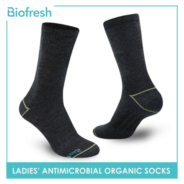 Biofresh Ladies’ Antimicrobial Organic Scent Cotton Lowcut Lite Casual Socks 3 pairs in a pack RLCG1103 (6655114051689)