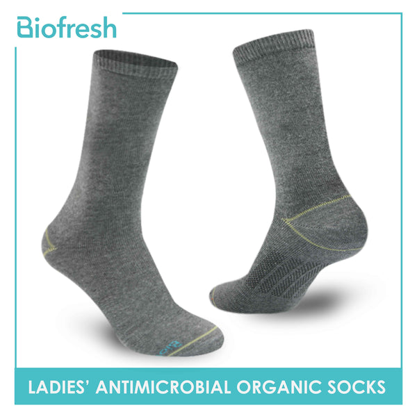Biofresh Ladies’ Antimicrobial Organic Scent Cotton Lowcut Lite Casual Socks 3 pairs in a pack RLCG1103 (6655114051689)