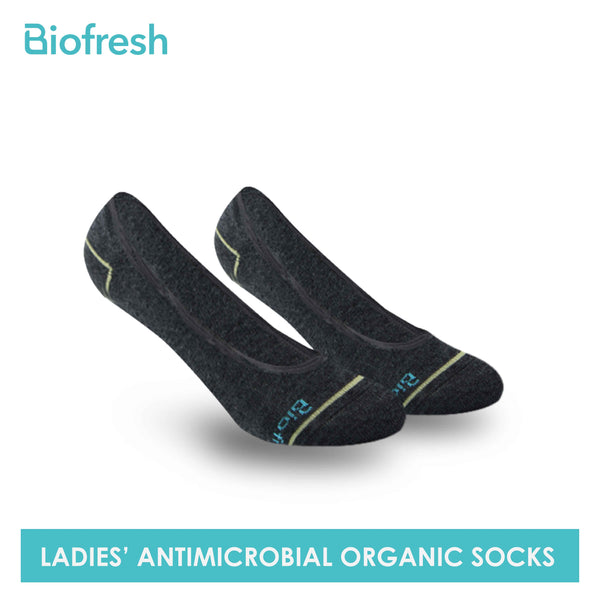 Biofresh Ladies’ Antimicrobial Organic Scent Cotton Lite Casual Footcover 3 pairs in a pack RLCFG1101 (6655684673641)