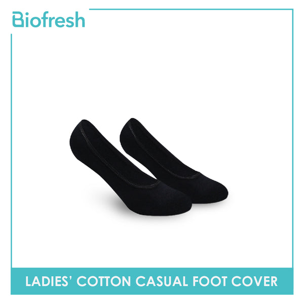Biofresh Ladies' Sweat Absorbent No Show Lite Thin Casual Socks 3 pairs in a pack RLFG1