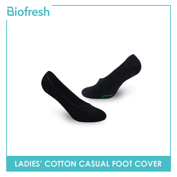 Biofresh Ladies' Sweat Absorbent No Show Lite Thin Casual Socks 3 pairs in a pack RLFG1