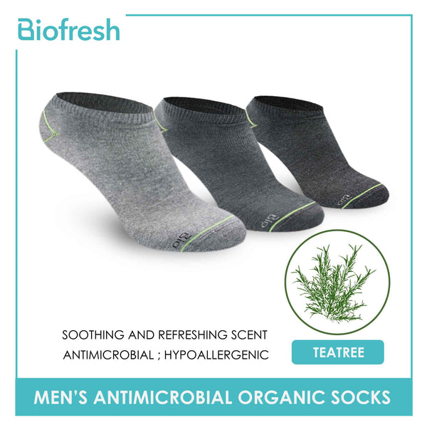 Biofresh Men’s Organic Scent Cotton Low Cut Lite Casual Socks 3 pairs in a pack RMCG1102 (6655697649769)