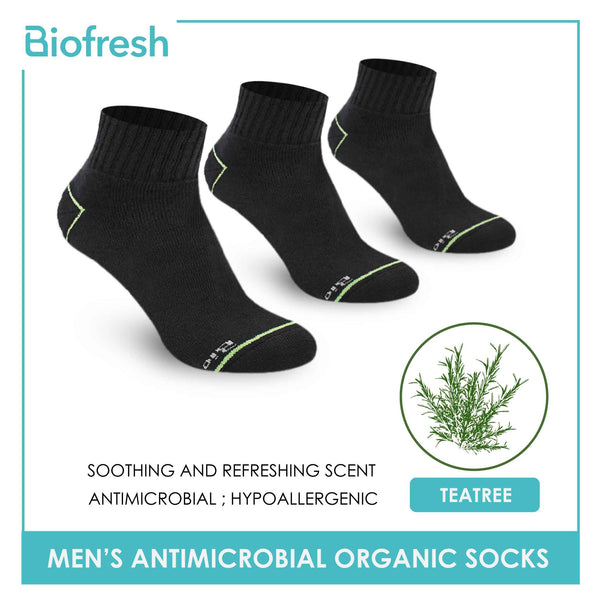Biofresh Men’s Organic Scent Cotton Ankle Thick Sports Socks 3 pairs in a pack RMSG1102 (6655716556905)