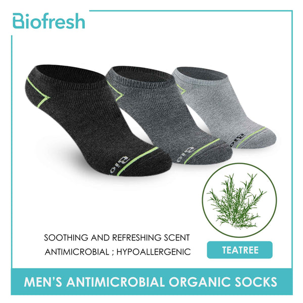 Biofresh Men’s Organic Scent Cotton Low Cut Thick Sports Socks 3 pairs in a pack RMSG1104 (6655717605481)