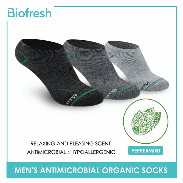Biofresh Men’s Organic Scent Cotton Low Cut Thick Sports Socks 3 pairs in a pack RMSG1104 (6655717605481)