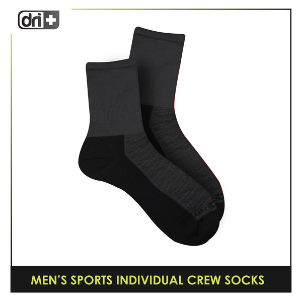 Dri-plus Men's OVERRUNS Anti-slip Thick Sports socks 1 pair SMCO1 (6670889779305)
