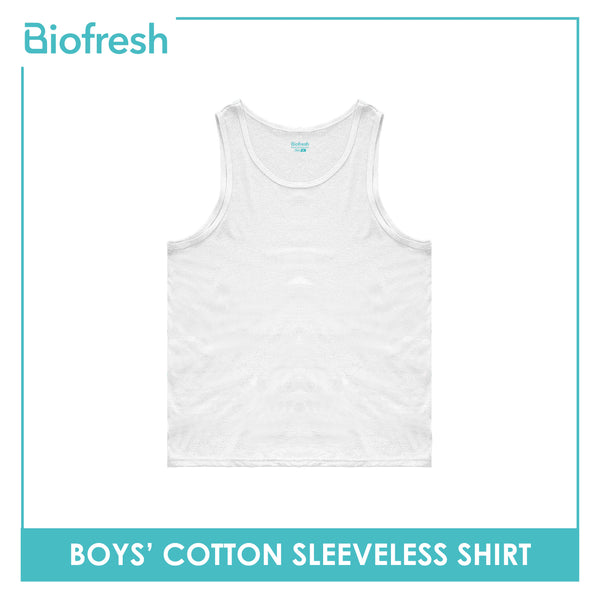 Biofresh Boys' Antimicrobial Cotton Sleeveless Shirt 1 piece UCSS5