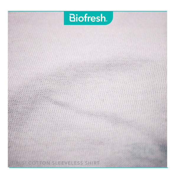 Biofresh Girls' Antimicrobial Cotton Sleeveless Shirt 1 piece UGCSS1