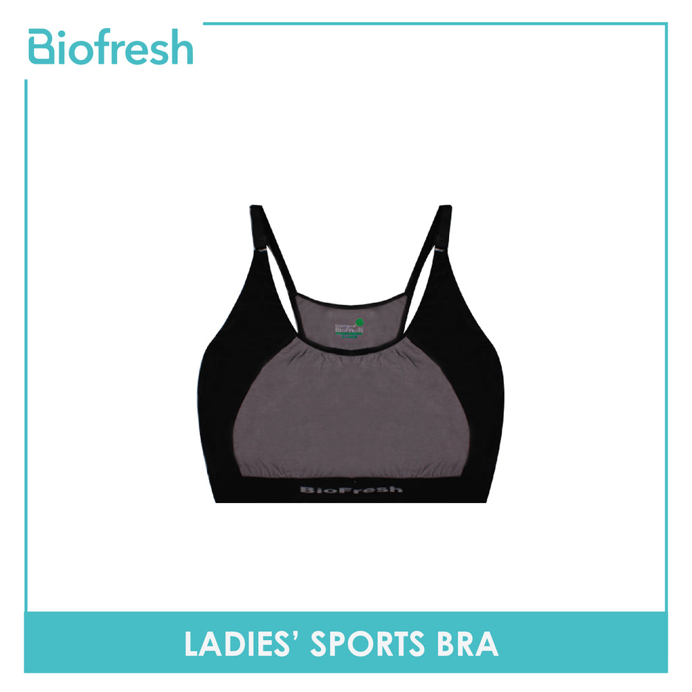 Biofresh Ladies' OVERRUNS Antimicrobial Sports Bra 1 Piece ULBRCO1