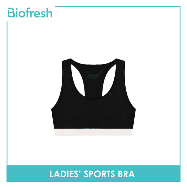 Biofresh Ladies' OVERRUNS Antimicrobial Sports Bra 1 Piece ULBRCO1 (6671016755305)