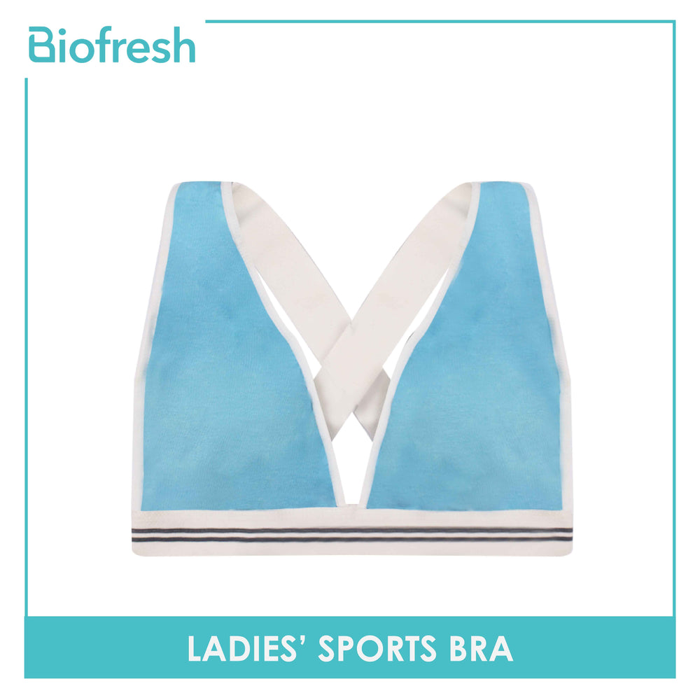 Biofresh Ladies' OVERRUNS Antimicrobial Sports Bra 1 Piece ULBRCO2