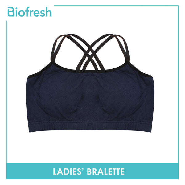Biofresh Ladies' OVERRUNS Antimicrobial Sports Bra 1 Piece ULBRCO2 (6672023519337)