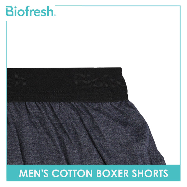 Biofresh Men's Antimicrobial Cotton Boxer Shorts 1 piece UMBB0101