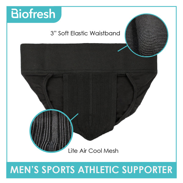 Biofresh Men's 3 Inches Athletic Supporter Brief 1 piece UMBT1 (6694673154153)