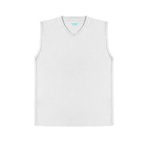 Biofresh Men's OVERRUNS Antimicrobial V-Neck Sleeveless Shirt 1 piece UMSVSCO1 (6671349776489)