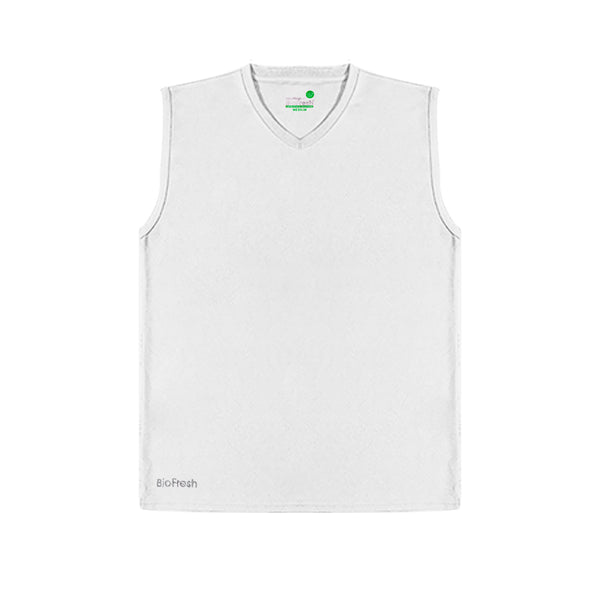 Biofresh Men's OVERRUNS Antimicrobial V-Neck Sleeveless Shirt 1 piece UMSVSCO2 (6671350268009)