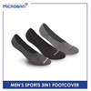 Microban Men’s Cotton Thick Sports Foot Cover 3 pairs in a pack VMSFG5