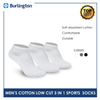 Burlington Men's Lite Thick Sports Half Terry Low Cut Socks 3 pairs in a pack BML-219