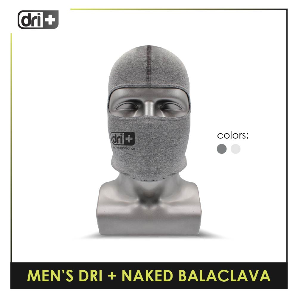Dri Plus Men's Washable Multi-Functional Moisture Wicking Naked Balaclava 1 piece (free size) DMNBALA2301