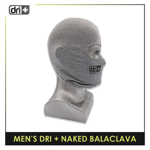 Dri Plus Men's Washable Multi-Functional Moisture Wicking Naked Balaclava 1 piece (free size) DMNBALA2301