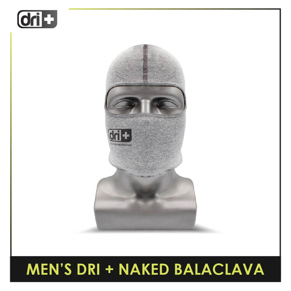 Dri Plus Men's Washable Multi-Functional Moisture Wicking Naked Balaclava 1 piece (free size) DMNBALA2301