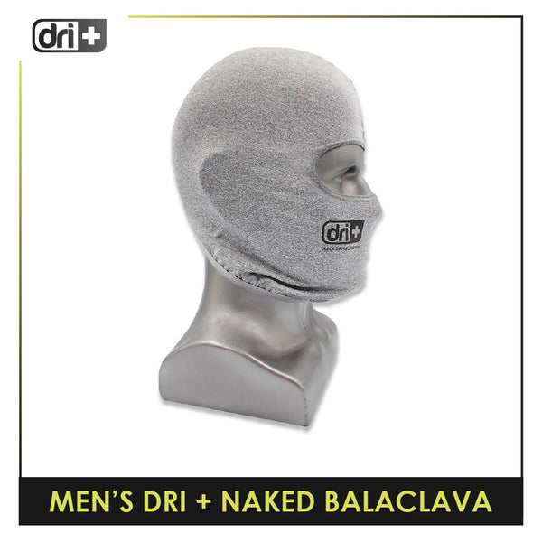 Dri Plus Men's Washable Multi-Functional Moisture Wicking Naked Balaclava 1 piece (free size) DMNBALA2301
