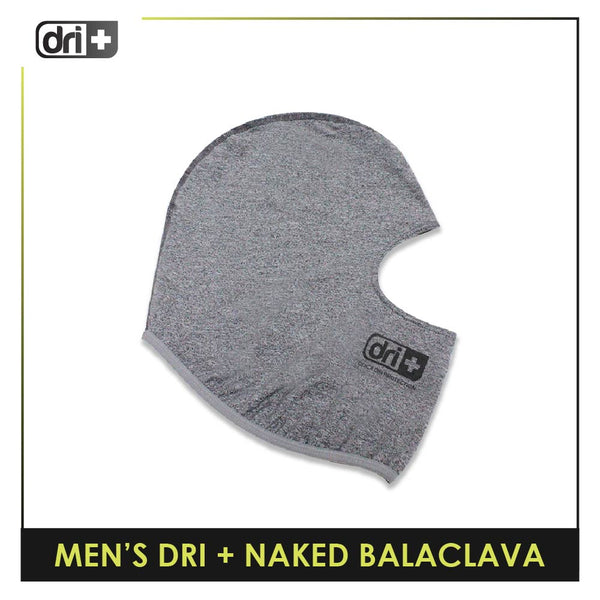 Dri Plus Men's Washable Multi-Functional Moisture Wicking Naked Balaclava 1 piece (free size) DMNBALA2301
