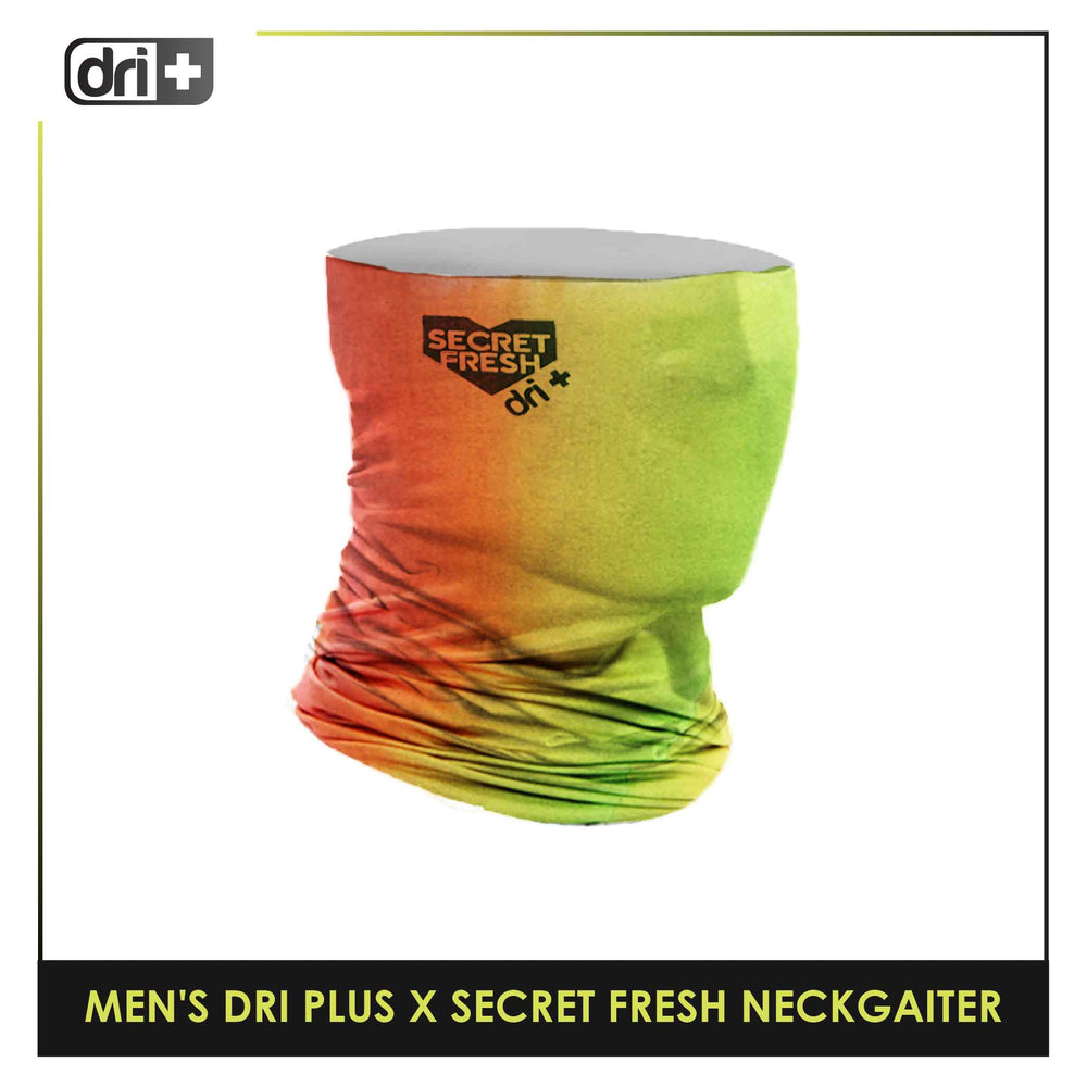 Dri Plus SFDMNGAITER1101 Men's Multifunctional Neckgaiter X Secret Fresh 1 piece