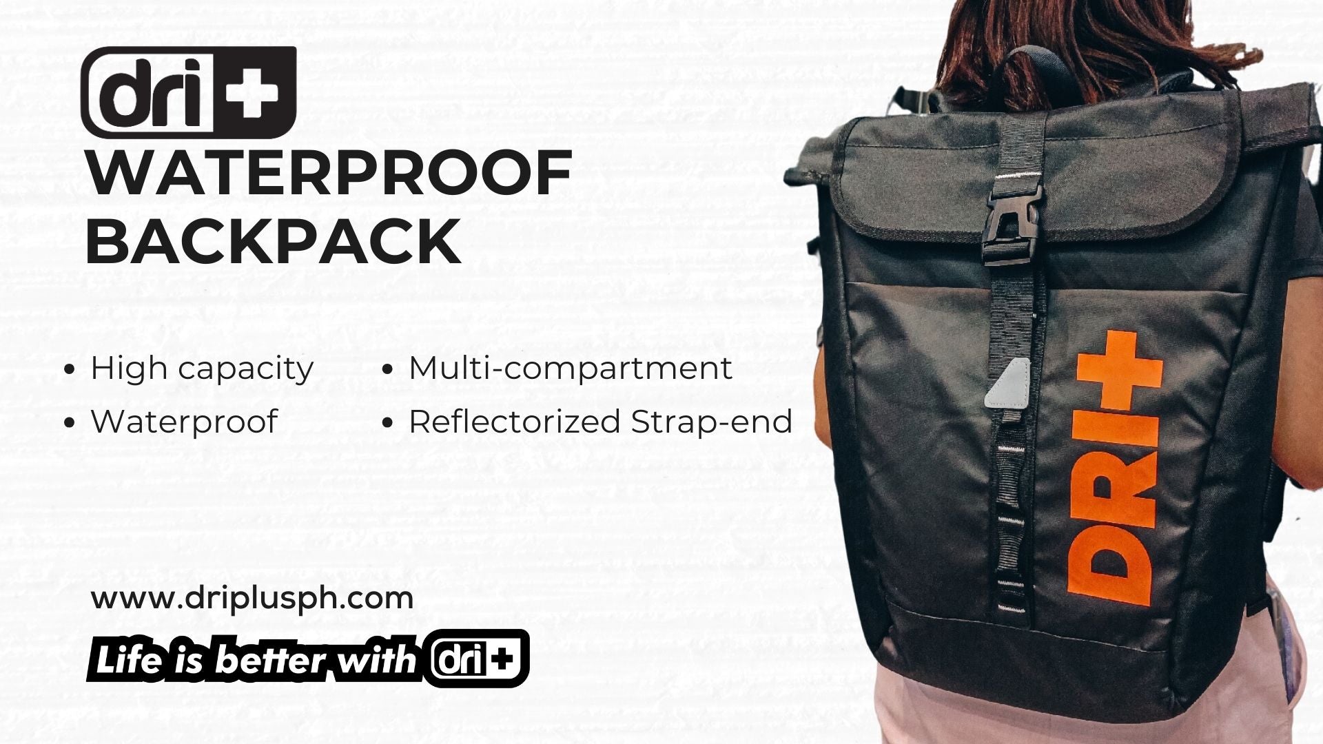 Unmatched Versatility of the Dri Plus Waterproof Motorcycle Backpack