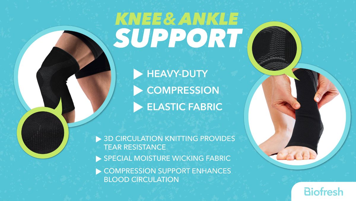 Biofresh: Perfecting Comfort, Functionality & Hygiene with Knee & Ankle Support