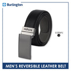 Burlington Men's Reversible Genuine Leather Belt 1 piece JMLR515