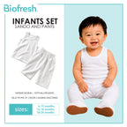 Biofresh Infants Antimicrobial Set Sando and Pants UISET4G611