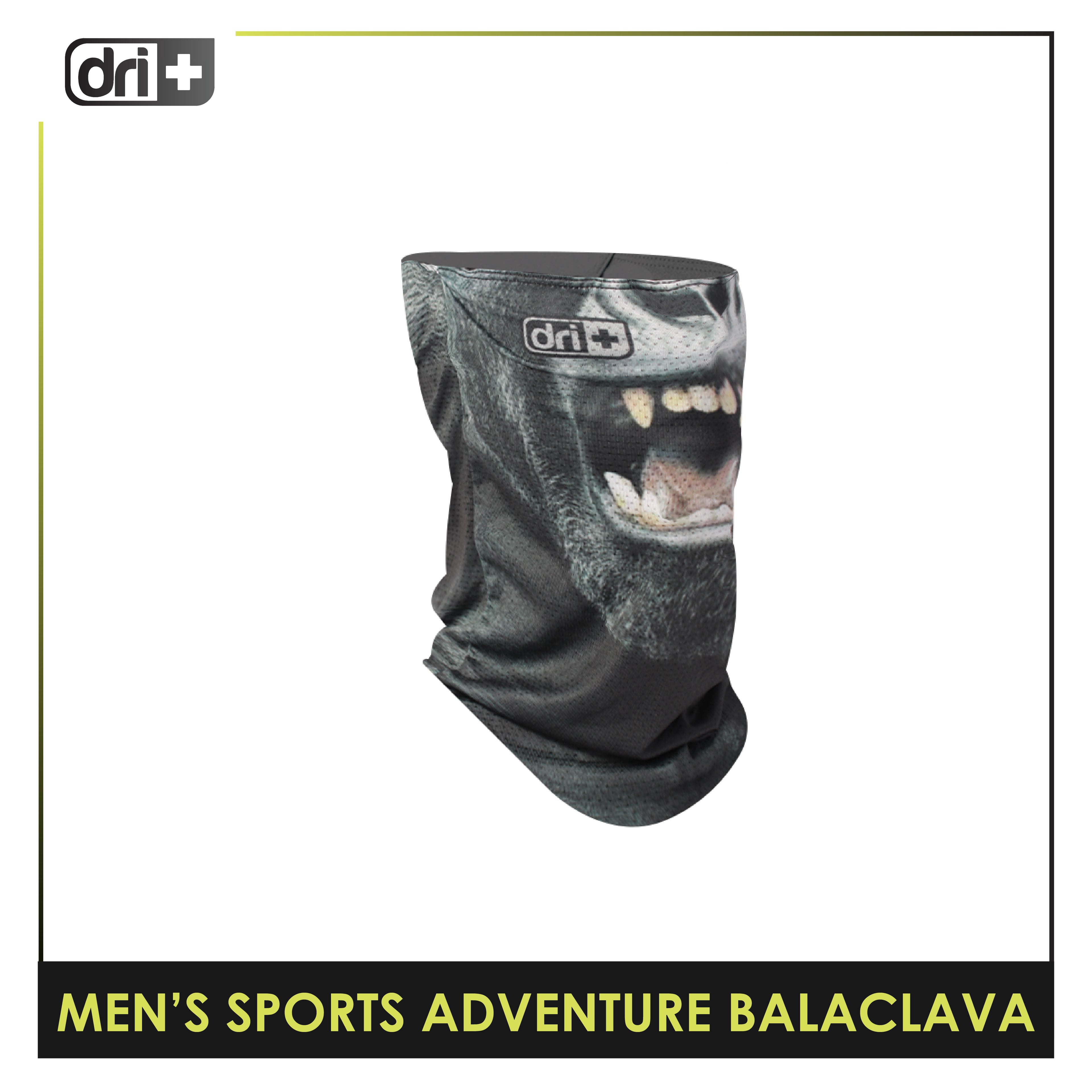 Dri Plus Men’s Gorilla S-ADV Multifunctional Moisture Wicking Balaclava 1 piece DUMB532