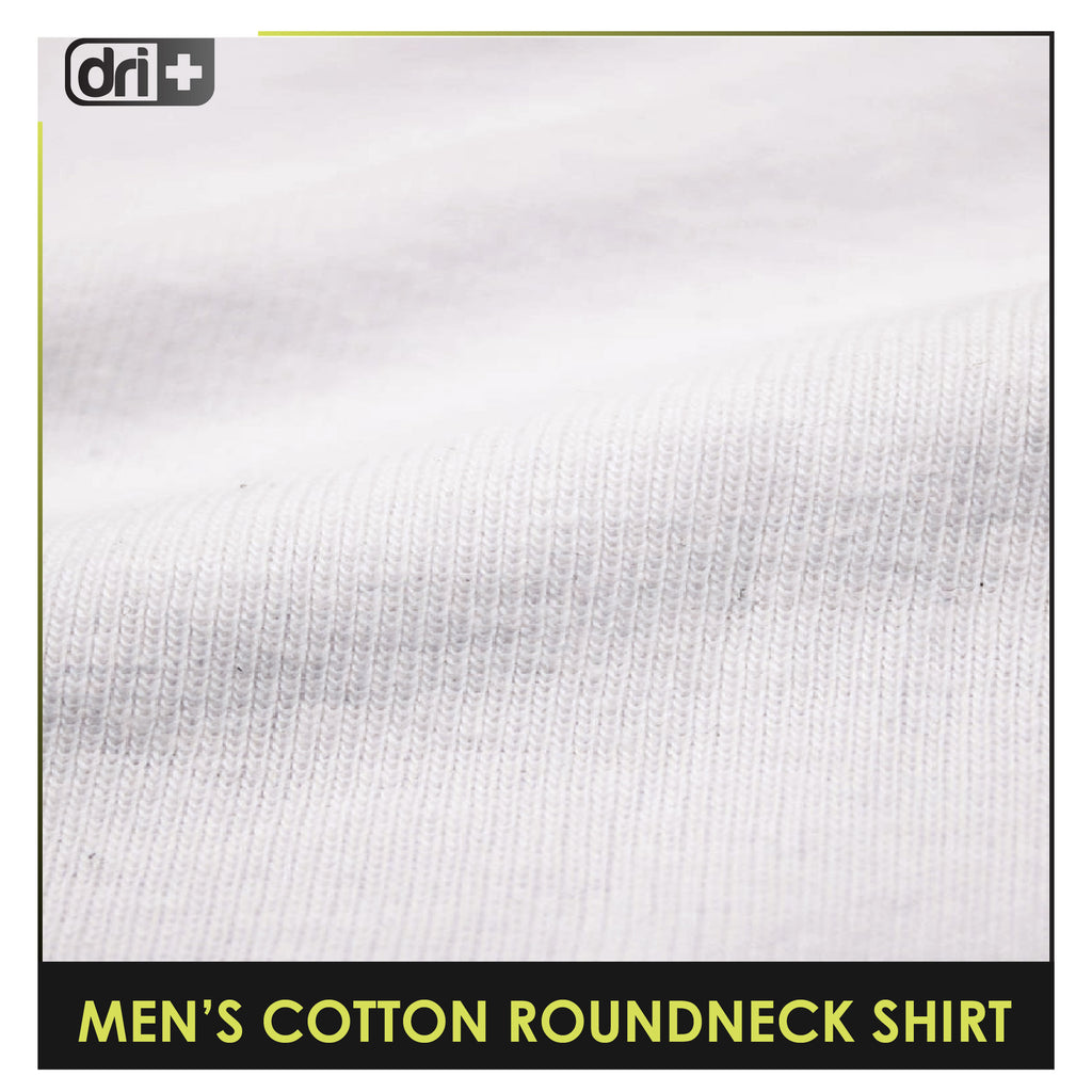 Dri Plus Men’s Anti-Odor Sweat Wicking Cotton Rideology Roundneck Shirt 1 piece DUMSRC613