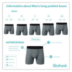 Biofresh Microair Men's Nylon Spandex Long Padded Boxer 1 piece MUMBB611