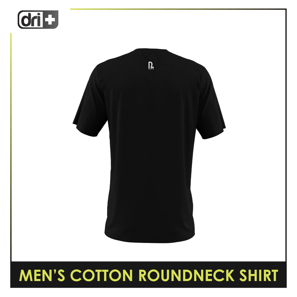 Dri Plus Men’s Anti-Odor Sweat Wicking Cotton The Logo Icon Roundneck Shirt 1 piece DUMSRC532