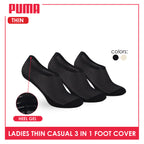 Puma Ladies’ Thin Casual Foot Cover Mesh 3 pairs in a pack PLCFG631