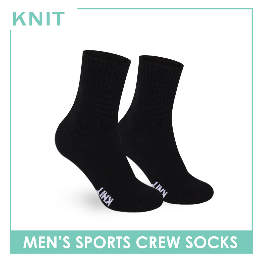 Knit Men's Cotton Thick Sports Crew Socks 1 pair KMSK1
