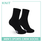 Knit Men's Cotton Thick Sports Crew Socks 1 pair KMSK1