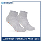 Burlington Ladies’ Pilates Thick Sports Ankle Socks 1 pair BLGS631