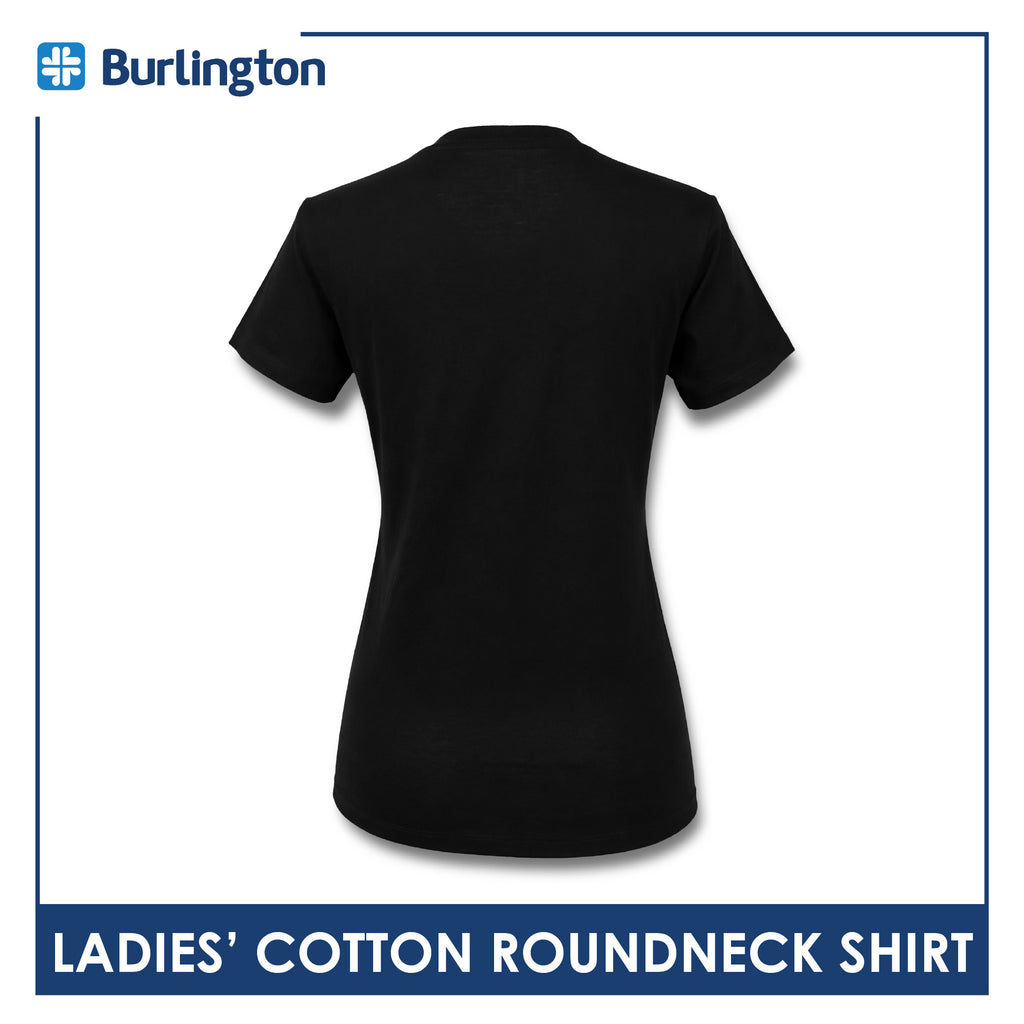 Burlington Ladies' Cotton Bearlington Collection Roundneck Shirt 1pc TBLDSR3