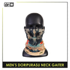 Dri Plus Men's Doripurasu Washable Multi-Functional Moisture Wicking Neck Gaiter 1 piece DUMN611